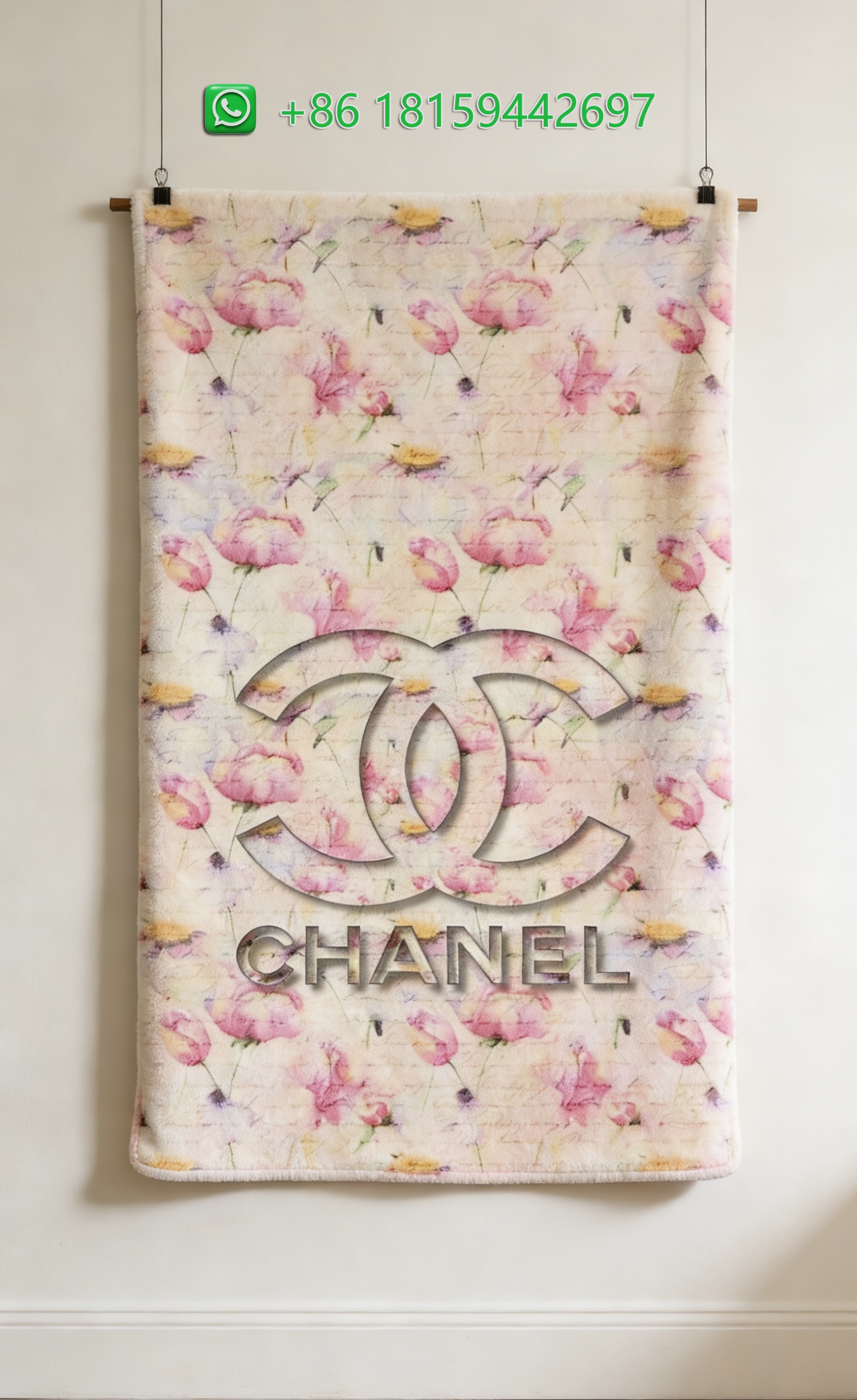 Chanel Throw Blankets